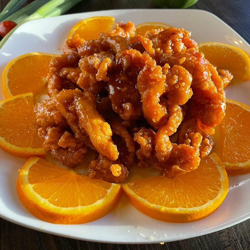 Orange chicken