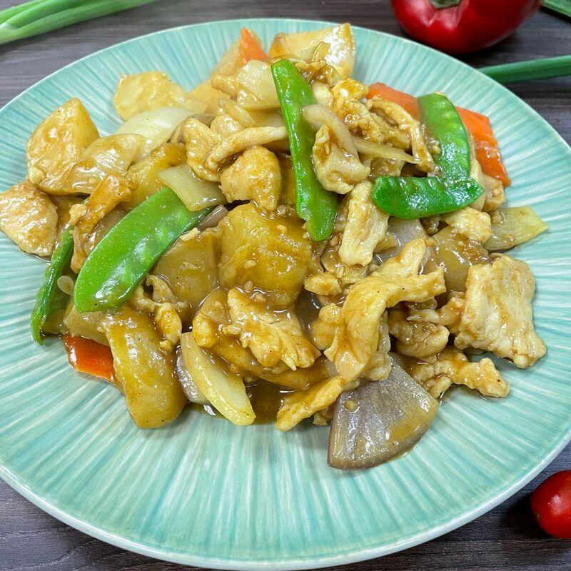 Curry chicken