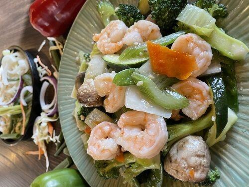 Shrimp with Vegetables