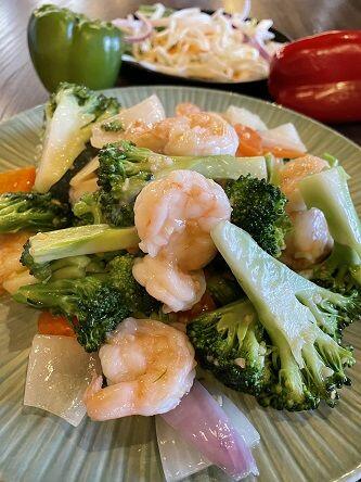 Shrimp with Broccoli