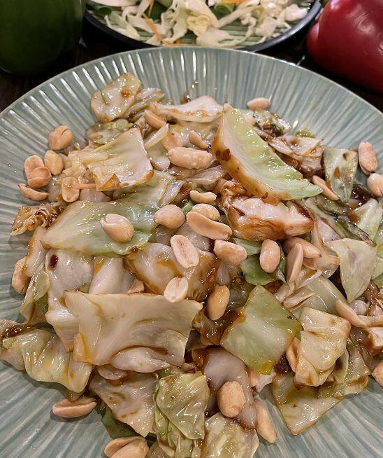 Kung Pao Cabbage