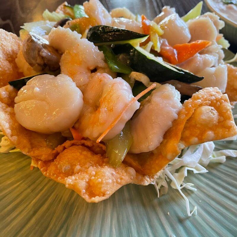Seafood Bird`s Nest